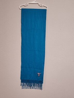 Charter Club Cashmere Scarf in Teal Blue